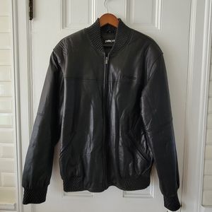 PELLE PELLE Men's Black Leather Jacket